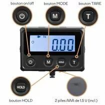 Balance postale num&eacute;rique avec affichage externe - 100 kg / 10 g (VTBAL503)