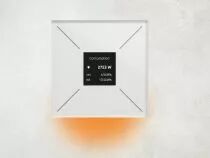 Module de commande edge lit avec &eacute;cran oled et contr&ocirc;leur de temp&eacute;rature (version blanche) (VMBELO-W-20)