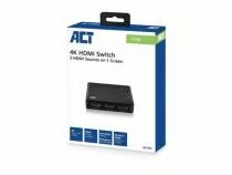 Commutateur hdmi 4k 3 ports, affichez 3 sources hdmi sur un seul moniteur. (ACTAC7845)