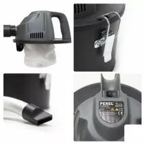 Mini aspirateur de cendres - 600w- 4l - avec tuyau flexible 0,3 m (TCA90041)