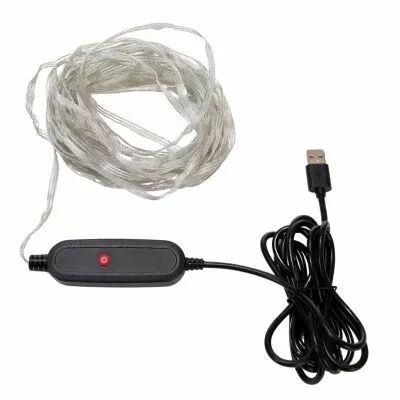 Tuya led - 7.5 m - 75 lampes multicolore - c�ble transparant - smart (V-TUYA-7.5-RGB)