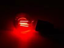 Jeu d'ampoules &agrave; filament led - a60 - verre color&eacute; - 4 pcs - rouge - vert - bleu - orange (HQPL22031)