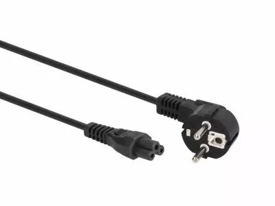 C�ble d'alimentation cee 7/7 90� + c5 l=1.8 m h05vv-f 3g0.75 mm� (EPC018F075N)
