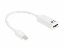 C&acirc;ble adaptateur mini displayport m&acirc;le - hdmi-a femelle - 0.15 m (ACTAC7525)