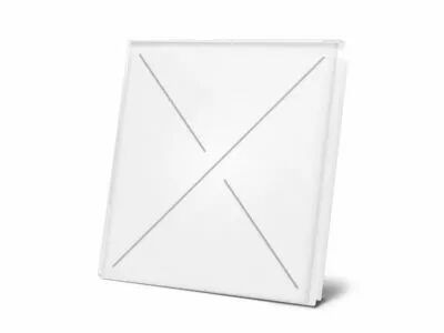 Module de commande edge lit avec 4 touches tactiles, pur blanc brillant (VMBEL4-PG)