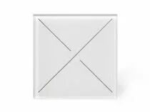 Module de commande edge lit avec 4 touches tactiles, pur blanc brillant (VMBEL4-PG)