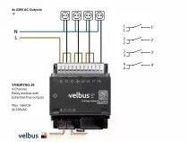 Module relais quatre canaux avec sorties libres de potentiel (VMB4RYNO-20)