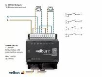 Module relais quatre canaux avec sorties libres de potentiel (VMB4RYNO-20)