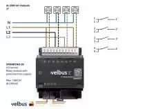 Module relais quatre canaux avec sorties libres de potentiel (VMB4RYNO-20)