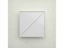 Module de commande edge lit avec 2 touches tactiles, pur blanc brillant (VMBEL2-PG)