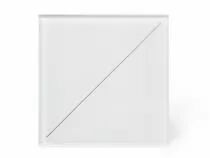 Module de commande edge lit avec 2 touches tactiles, pur blanc mat (VMBEL2-PF)