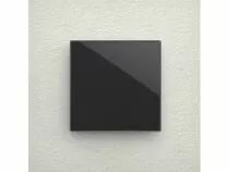 Module de commande edge lit avec 1 touche tactile, noir mat (VMBEL1-BF)