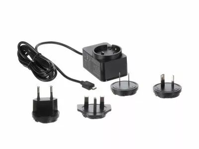 Chargeur universel avec connexion micro usb - 5 v - 2.5 a avec 4 fiches de voyage (PSSEUSB38BT)