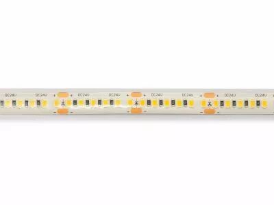 Bande led flexible - blanc 2700k - 180 led/m - 5 m - 24 v - ip61 - cri90 (E24M160W27)