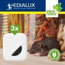 Ultrasonic defend - souris et rats, max. 90m&sup2;, 3 pcs (EDX-1112000103)