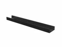 Slimline 7 mm - profil&eacute; pour ruban led - 2 m - noir (AL-SL7B-2)