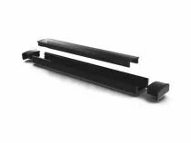 Slimline 7 mm - profil&eacute; pour ruban led - 2 m - noir (AL-SL7B-2)