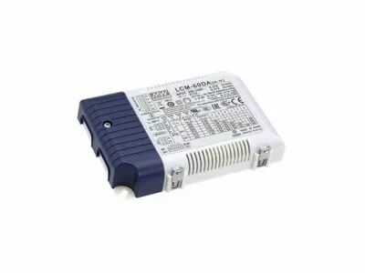 Ac-dc multi-stage dimmable avec dali led driver - courant constant - 60 w - courant de sortie selectable avec pfc (LCM-60DA)