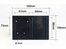 Support de projet pour carte de d&eacute;veloppement arduino uno avec platine d'exp&eacute;rimentation (WPA508)