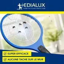 Raquette &eacute;lectrique rechargeable pour mouches (EDX-1103004582)