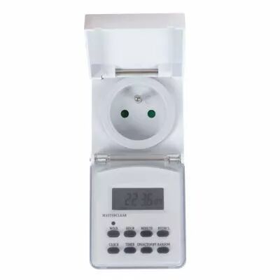Minuteur hebdomadaire num�rique - usage ext�rieur - terre fran�aise (E305WON)