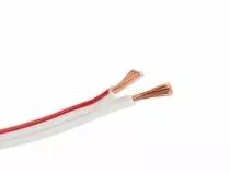 C&acirc;ble haut-parleur - blanc - 2 x 0.75 mm&sup2; - 100 m (HQLW13001)
