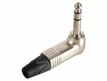 Neutrik - connecteur jack, 3 broches m&acirc;les, 6,3 mm, 90&deg;, nickel (NP3RX)