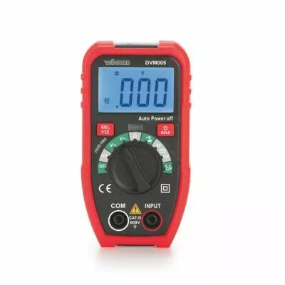 Petit multim�tre num�rique robuste - cat iii - 600 v - 7 fonctions (DVM005)
