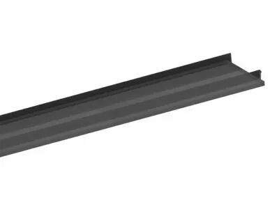 Diffuseur pmma pour profil� de ruban led 'alu-epoxy' - 2 m - noir opaque (AB-EP-B2)