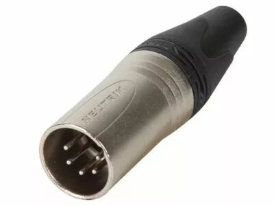 Neutrik - connecteur xlr, 5 points m�le, argent�, nickel (NC5MXX)