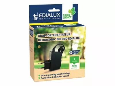 Adaptateur secteur pour r�pulsifs � ultrasons avec c�ble de 1 m et rallonge de 10 m (EDX-1112000106)