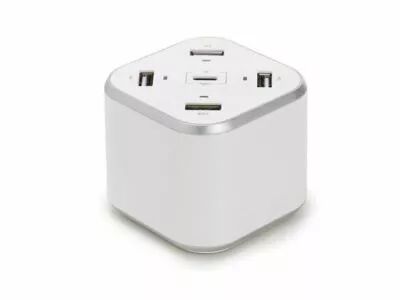 Station usb smart avec 3 x usb + 1 x usb fast charge qc 3.0 + 1 x sorties type-c - max. 9,6 a - max. 48 w - blanc (PSS6EUSB43)