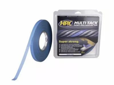 Ruban adh�sif double face multi-tack - semi-transparent - 12 mm x 25 m (HPXPA1225)