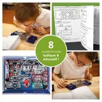 Kit de projets &eacute;lectroniques - 8 exp&eacute;riences - led & musique (KNS100)