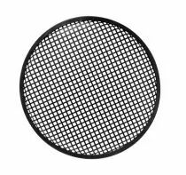 Grille m&eacute;tallique pour enceinte 38.1cm - noir (HQAC1036)