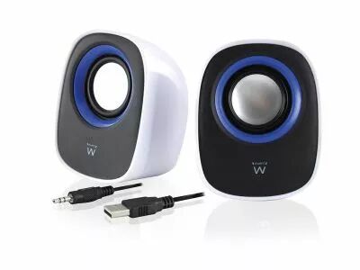 2.0 ensemble de haut-parleurs st�r�o pour pc et ordinateur portable, aliment� par usb (EM3513)