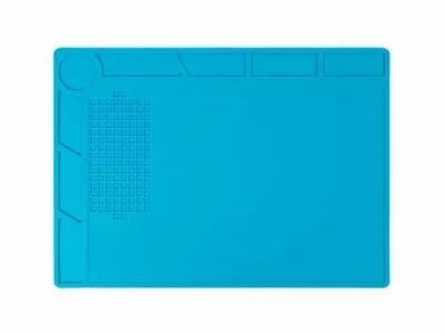 Tapis de r�paration/assemblage en silicone haute temp�rature avec compartiments - 350 x 250 mm (AS19)