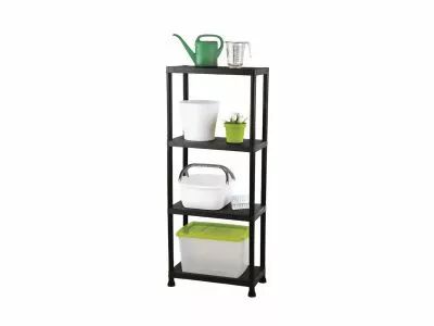 Etag�re de rangement - 60 x 30 x 138 cm - 4 �tag�res (MP5604)