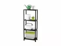 Etag&egrave;re de rangement - 60 x 30 x 138 cm - 4 &eacute;tag&egrave;res (MP5604)
