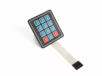 Clavier � membrane 3 x 4 (WPI300)