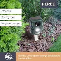 Antinuisibles &agrave; ultrasons aliment&eacute; par l'&eacute;nergie solaire (SON202S)