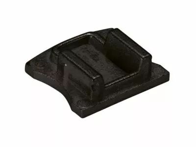 Capuchon en aluminium pour ruban led sl15 - sans trou de c�ble - noir (EC-SL15B-H3)