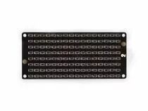 Panneau matrice led 8x16 i&sup2;c pour arduino - bleu (WPI451)