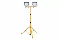 Projecteur de travail led sur tr&eacute;pied double - 100 w - 11000 lm - 4000 k (LEDRX08052)