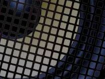 Grille m&eacute;tallique pour enceinte 5  - noir - 10 pcs (HQAC1032)