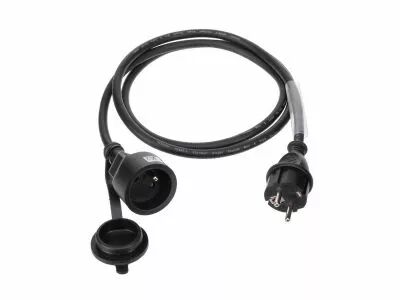 Rallonge en caoutchouc avec gaine r�tractile - 3g1.5 - 1.5 m - terre fran�aise (EC01.5R15STBHQ)