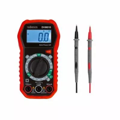 Multim�tre num�rique compact et antichoc - cat iii - 600 v - 5 fonctions (DVM010)