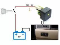 Moniteur batterie de voiture 12v (WSAA189)