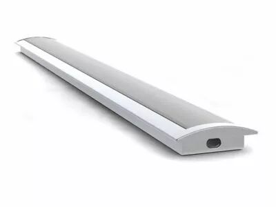 Recessed slimline 8 mm - profil� en aluminium pour ruban led - � encastrer - aluminium anodis� - argent - 2 m (AL-RSLW8-2)