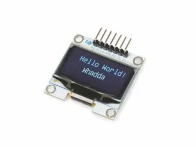 �cran oled 1.3  pour arduino (driver sh1106, spi) (WPI437)